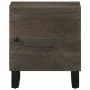 Mesitas de noche 2 uds madera maciza de mango negro 40x33x46 cm de , Mesitas de noche - Ref: Foro24-4017681, Precio: 106,55 €...