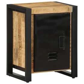 Mesita de noche madera maciza mango 40x30x51 cm by , Nightstands - Ref: Foro24-4013563, Price: 126,74 €, Discount: %