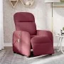 Sillón de masaje reclinable eléctrico tela rojo tinto de , Sillones - Ref: Foro24-3302965, Precio: 248,85 €, Descuento: %