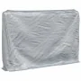 Leñero con protector de lluvia 200x25x150 cm acero galvanizado von , Brennholztaschen und -halter - Ref: Foro24-4100710, Prei...