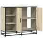 Aparador de madera de ingeniería roble Sonoma 92x35x76 cm de , Aparadores - Ref: Foro24-849020, Precio: 113,87 €, Descuento: %