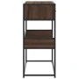 Mesa consola madera de ingeniería marrón roble 90x35x80 cm de , Mesas auxiliares - Ref: Foro24-849178, Precio: 73,54 €, Descu...