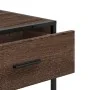 Mesa consola madera de ingeniería marrón roble 90x35x80 cm de , Mesas auxiliares - Ref: Foro24-849178, Precio: 73,54 €, Descu...