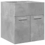 Set muebles de baño 2 piezas madera contrachapada gris hormigón by , Bathroom furniture - Ref: Foro24-3324857, Price: 116,03 ...