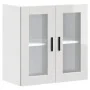 Armario pared para cocina puerta cristal Porto blanco brillante by , Kitchen cabinets - Ref: Foro24-854149, Price: 76,44 €, D...