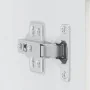 Armario pared para cocina puerta cristal Porto blanco brillante by , Kitchen cabinets - Ref: Foro24-854149, Price: 76,44 €, D...