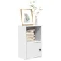 Estantería de madera de ingeniería blanca 31x24x52 cm von , Bücherregale und Regale - Ref: Foro24-860319, Preis: 34,06 €, Rab...
