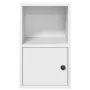 Estantería de madera de ingeniería blanca 31x24x52 cm von , Bücherregale und Regale - Ref: Foro24-860319, Preis: 34,06 €, Rab...