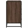 Cómoda de madera contrachapada roble marrón 70x41x70 cm by , Drawers - Ref: Foro24-849083, Price: 119,68 €, Discount: %