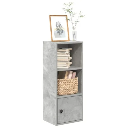 Estantería de madera de ingeniería gris hormigón 31x24x77 cm von , Bücherregale und Regale - Ref: Foro24-860331, Preis: 37,29...