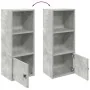 Estantería de madera de ingeniería gris hormigón 31x24x77 cm von , Bücherregale und Regale - Ref: Foro24-860331, Preis: 37,29...