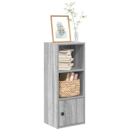 Estantería madera de ingeniería gris sonoma 31x24x77 cm de , Librerías y estanterías - Ref: Foro24-860333, Precio: 40,17 €, D...