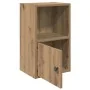 Estantería de madera de ingeniería roble artisan 31x24x52 cm de , Librerías y estanterías - Ref: Foro24-860327, Precio: 41,09...