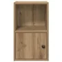 Estantería de madera de ingeniería roble artisan 31x24x52 cm de , Librerías y estanterías - Ref: Foro24-860327, Precio: 41,09...