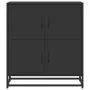 Aparador de madera de ingeniería negro 68x35x76 cm de , Aparadores - Ref: Foro24-848989, Precio: 82,85 €, Descuento: %
