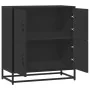 Aparador de madera de ingeniería negro 68x35x76 cm de , Aparadores - Ref: Foro24-848989, Precio: 82,85 €, Descuento: %