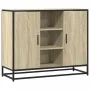 Aparador de madera de ingeniería roble Sonoma 92x35x76 cm von , Sideboards - Ref: Foro24-849015, Preis: 84,60 €, Rabatt: %