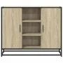 Aparador de madera de ingeniería roble Sonoma 92x35x76 cm von , Sideboards - Ref: Foro24-849015, Preis: 84,60 €, Rabatt: %