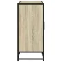 Aparador de madera de ingeniería roble Sonoma 92x35x76 cm von , Sideboards - Ref: Foro24-849015, Preis: 84,60 €, Rabatt: %