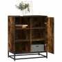 Aparador de madera de ingeniería roble ahumado 62x35x76 cm de , Aparadores - Ref: Foro24-848996, Precio: 79,10 €, Descuento: %