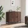 Aparador madera contrachapada marrón roble 94x35x76 cm von , Sideboards - Ref: Foro24-849008, Preis: 96,53 €, Rabatt: %