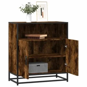 Aparador madera ingeniería roble ahumado 68x35x76 cm by , Sideboards - Ref: Foro24-849001, Price: 83,20 €, Discount: %
