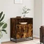 Aparador madera ingeniería roble ahumado 68x35x76 cm de , Aparadores - Ref: Foro24-849001, Precio: 78,01 €, Descuento: %