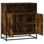 Aparador madera ingeniería roble ahumado 68x35x76 cm de , Aparadores - Ref: Foro24-849001, Precio: 78,01 €, Descuento: %