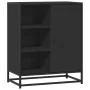 Aparador de madera de ingeniería negro 62x35x76 cm by , Sideboards - Ref: Foro24-848994, Price: 81,48 €, Discount: %