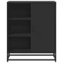 Aparador de madera de ingeniería negro 62x35x76 cm by , Sideboards - Ref: Foro24-848994, Price: 81,48 €, Discount: %