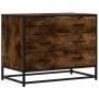 Cómoda de madera contrachapada roble ahumado 70x41x56 cm von , Schubladen - Ref: Foro24-849076, Preis: 91,73 €, Rabatt: %