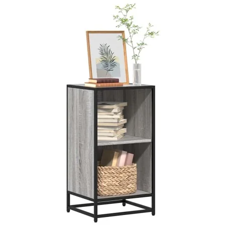 Estantería madera contrachapada gris sonoma 40x35x76 cm by , Bookcases and shelves - Ref: Foro24-849097, Price: 56,19 €, Disc...