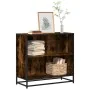 Estantería madera ingeniería color roble ahumado 80,5x35x76 cm von , Bücherregale und Regale - Ref: Foro24-849106, Preis: 73,...