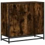 Estantería madera ingeniería color roble ahumado 80,5x35x76 cm von , Bücherregale und Regale - Ref: Foro24-849106, Preis: 73,...
