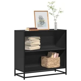 Estantería madera ingeniería negra 80,5x35x76 cm von , Bücherregale und Regale - Ref: Foro24-849104, Preis: 86,89 €, Rabatt: %