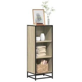 Armario de libros contrachapada color roble 40x35x107,5 cm by , Bookcases and shelves - Ref: Foro24-849110, Price: 80,76 €, D...