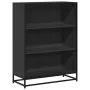 Estantería madera ingeniería negra 80,5x35x107,5 cm by , Bookcases and shelves - Ref: Foro24-849119, Price: 98,68 €, Discount: %