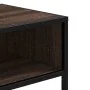 Mesa consola madera de ingeniería marrón roble 90x35x80 cm by , Side tables - Ref: Foro24-849173, Price: 73,11 €, Discount: %
