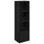 Estantería de madera de ingeniería roble negro 31x24x102 cm von , Bücherregale und Regale - Ref: Foro24-860338, Preis: 50,25 ...