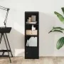 Estantería de madera de ingeniería roble negro 31x24x102 cm von , Bücherregale und Regale - Ref: Foro24-860338, Preis: 50,25 ...