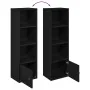 Estantería de madera de ingeniería roble negro 31x24x102 cm von , Bücherregale und Regale - Ref: Foro24-860338, Preis: 50,25 ...