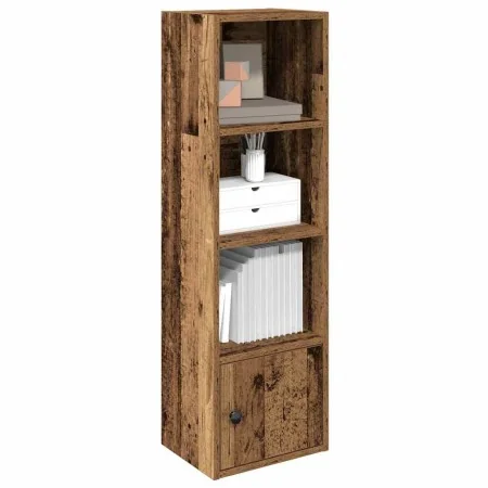 Estantería madera de ingeniería color envejecido 31x24x102 cm by , Bookcases and shelves - Ref: Foro24-860344, Price: 51,64 €...
