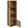 Estantería madera de ingeniería color envejecido 31x24x102 cm by , Bookcases and shelves - Ref: Foro24-860344, Price: 51,64 €...