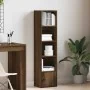 Estantería madera de ingeniería marrón roble 31x24x127 cm de , Librerías y estanterías - Ref: Foro24-860352, Precio: 54,40 €,...