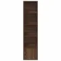 Estantería madera de ingeniería marrón roble 31x24x127 cm de , Librerías y estanterías - Ref: Foro24-860352, Precio: 54,40 €,...