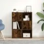 Estantería madera de ingeniería roble ahumado 60x24x76,5 cm de , Librerías y estanterías - Ref: Foro24-860386, Precio: 62,50 ...