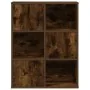 Estantería madera de ingeniería roble ahumado 60x24x76,5 cm de , Librerías y estanterías - Ref: Foro24-860386, Precio: 62,50 ...