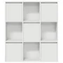 Estantería de madera de ingeniería blanca 89x24x101,5 cm von , Bücherregale und Regale - Ref: Foro24-860400, Preis: 97,20 €, ...