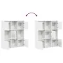 Estantería de madera de ingeniería blanca 89x24x101,5 cm von , Bücherregale und Regale - Ref: Foro24-860400, Preis: 97,20 €, ...