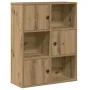Estantería de madera de ingeniería roble artisan 60x24x76,5 cm von , Bücherregale und Regale - Ref: Foro24-860390, Preis: 63,...